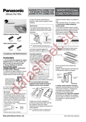 AXK700347G datasheet  